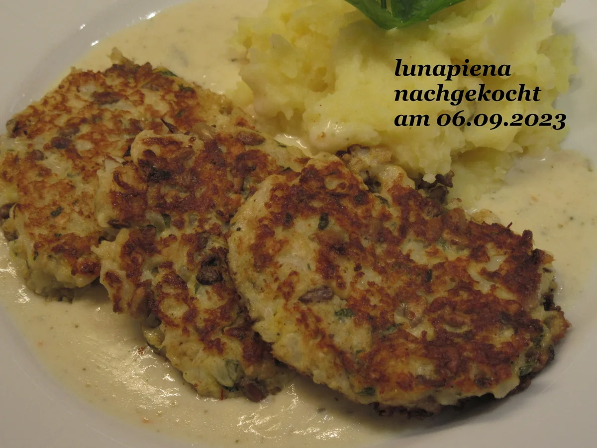 Blumenkohl-Käsepufferchen - Rezept - Bild Nr. 16021