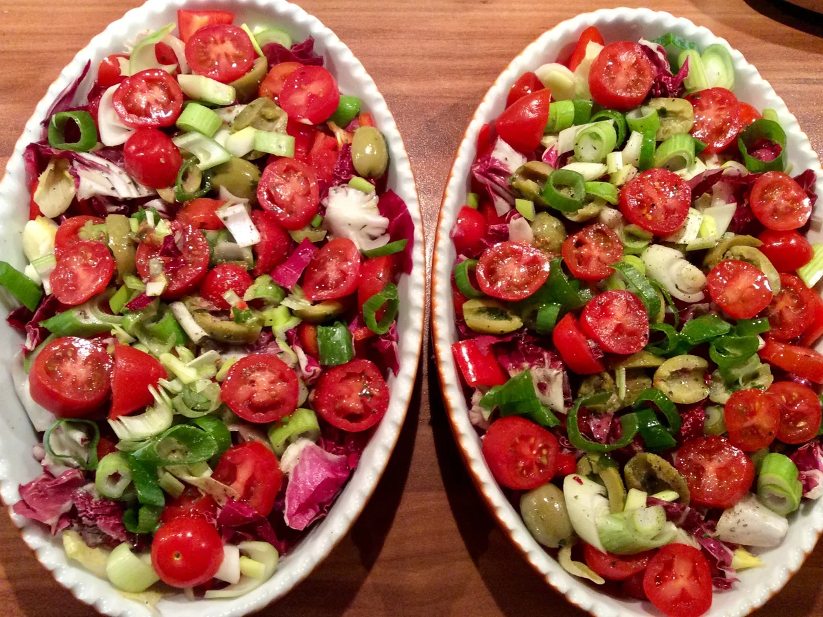 Warmer Gemüsesalat - Rezept - Bild Nr. 3