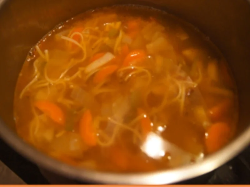 Rindfleischsuppe mit Schnittnudeln - Rezept - Bild Nr. 10