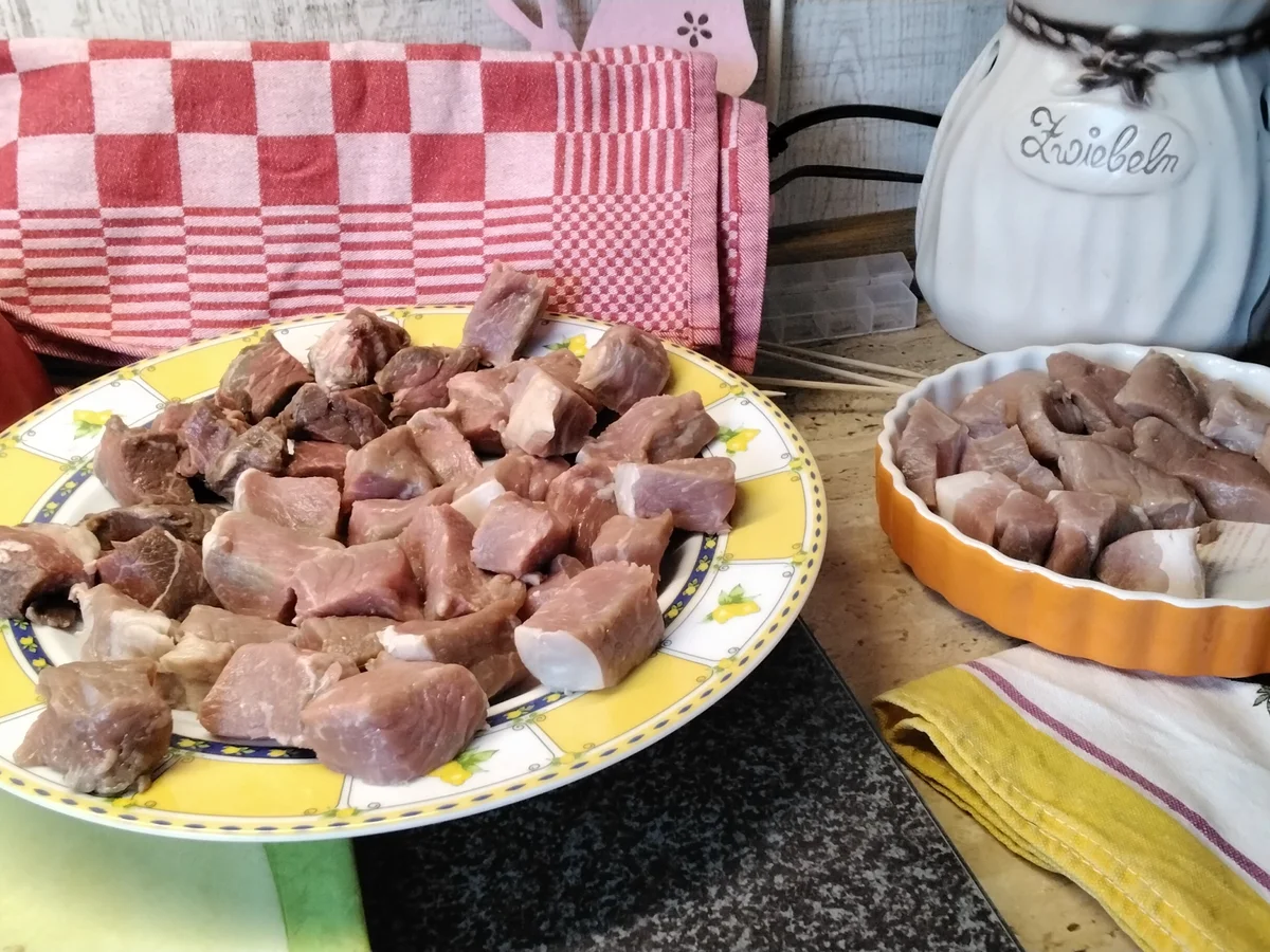 Fleischspieße Art Schaschlik - Rezept - Bild Nr. 15383