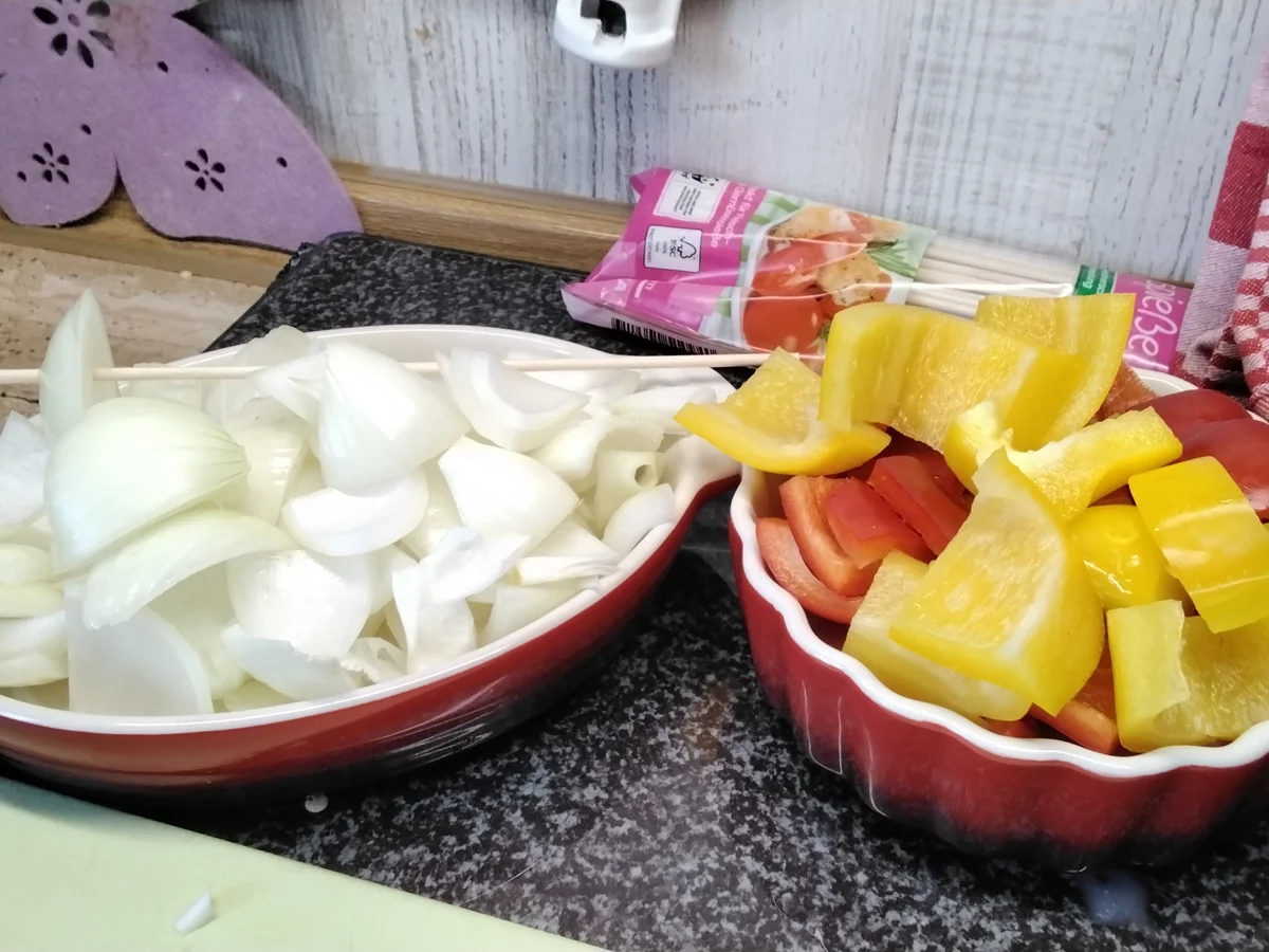 Fleischspieße Art Schaschlik - Rezept - Bild Nr. 15386