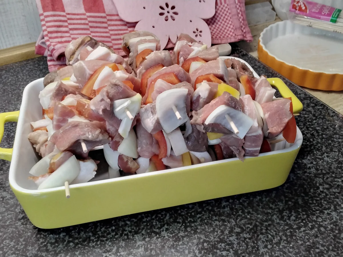 Fleischspieße Art Schaschlik - Rezept - Bild Nr. 15389