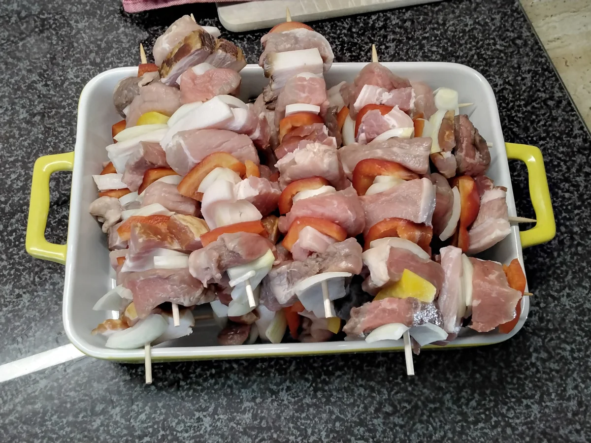 Fleischspieße Art Schaschlik - Rezept - Bild Nr. 15390