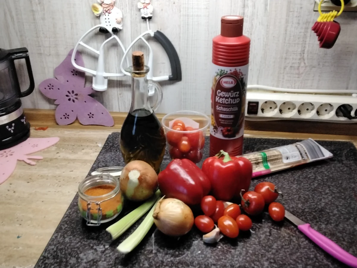 Fleischspieß Soße - Rezept - Bild Nr. 15381