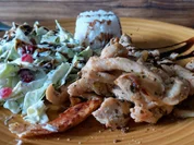 Hähnchengyros mit Reis & fruchtigem Spitzkohlsalat - Rezept - Bild Nr. 2