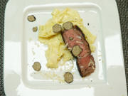 Tomahawk Steak an selbstgemachten Trüffel-Sahne-Bandnudeln - Rezept - Bild Nr. 2