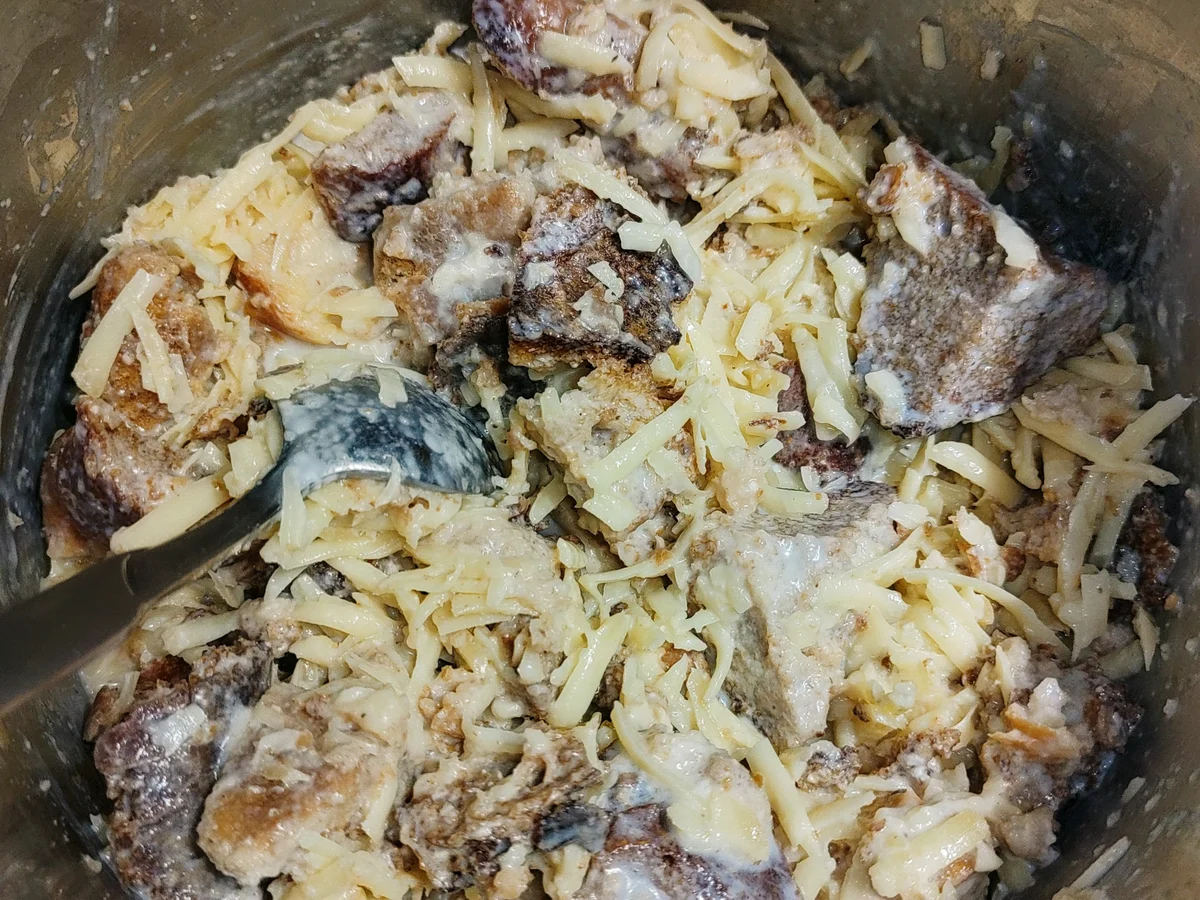 Brot-Käsesuppe - Rezept - Bild Nr. 5