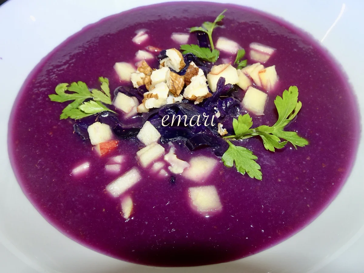 fruchtige Rotkraut Suppe - Rezept - Bild Nr. 15389