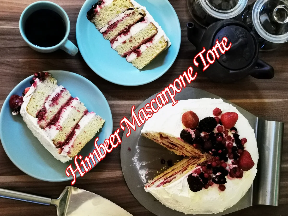 BiNe` S HIMBEER MASCARPONE TORTE - Rezept - Bild Nr. 15389