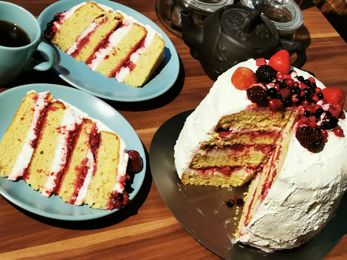 BiNe` S HIMBEER MASCARPONE TORTE - Rezept - Bild Nr. 15393