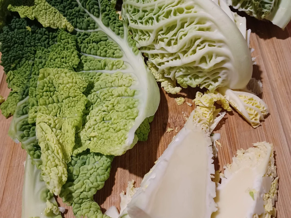 Rezept: Wirsing mit Rührei Bild Nr. 15405 Wirsing mit Rührei - Rezept - Bild Nr. 15405