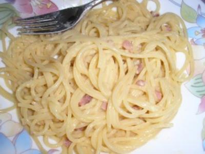 Spaghetti Carbonara (original) - Rezept