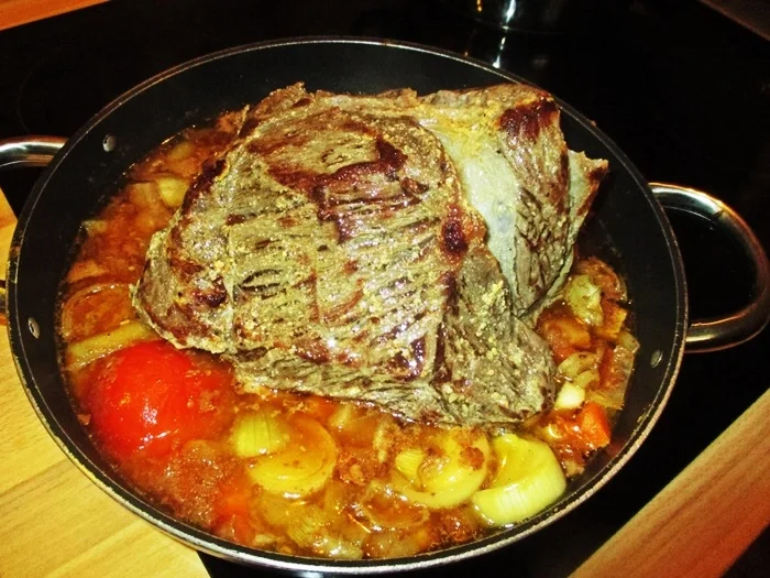 Rezept: Omas Rinderschmorbraten Bild Nr. 15428 Omas Rinderschmorbraten - Rezept - Bild Nr. 15428