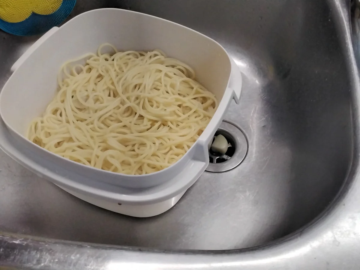 Spaghetti mit schwarzen Speck - Rezept - Bild Nr. 15427