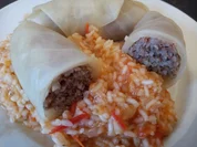 Kohlrouladen mit Tomatenreis zur kochbar Challenge Februar 2022 - Rezept - Bild Nr. 2