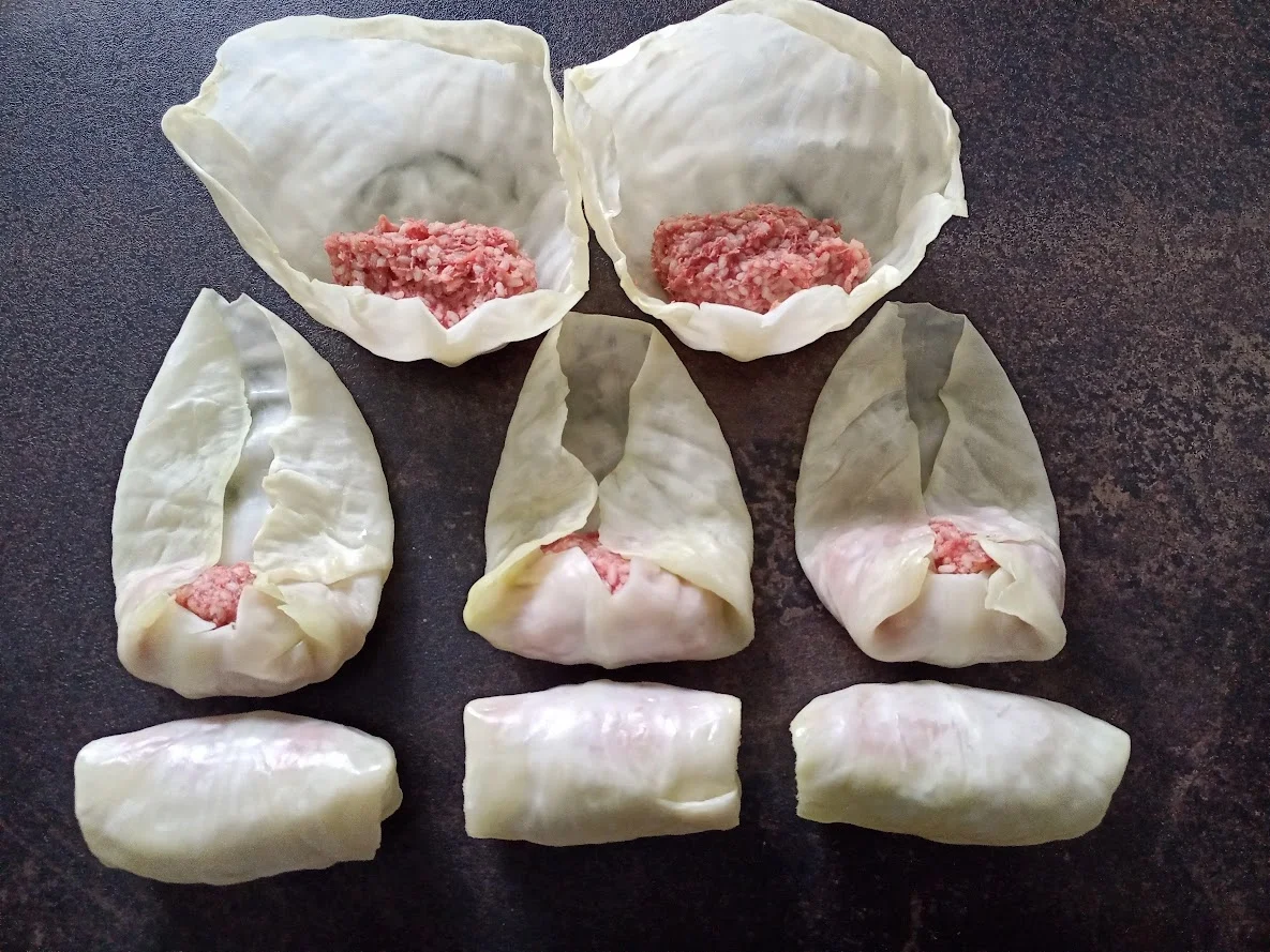 Kohlrouladen mit Tomatenreis zur kochbar Challenge Februar 2022 - Rezept - Bild Nr. 5