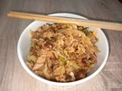 Rezept: Schweinebauch mit gebratenem Reis Bild Nr. 2 Schweinebauch mit gebratenem Reis - Rezept - Bild Nr. 2