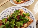 Flammkuchen mit Feldsalat - Rezept - Bild Nr. 15441