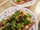Flammkuchen mit Feldsalat - Rezept - Bild Nr. 15441