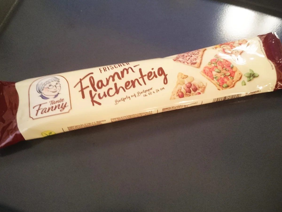 Flammkuchen mit Feldsalat - Rezept - Bild Nr. 15446