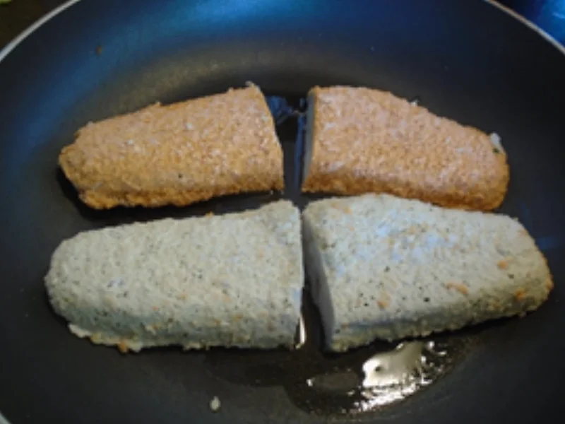 Alaska Seelachsfilet mit Rahm-Blattspinat und Möhren-Kartoffel-Stampf - Rezept - Bild Nr. 4