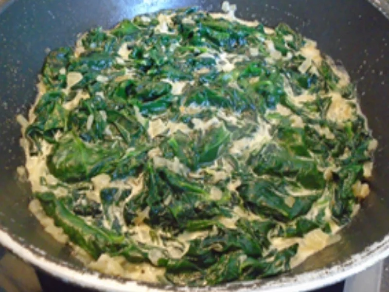 Alaska Seelachsfilet mit Rahm-Blattspinat und Möhren-Kartoffel-Stampf - Rezept - Bild Nr. 10