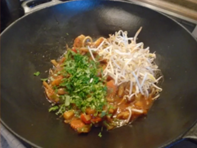 Rezept: Gabelspaghetti mit Gemüse süß-sauer Bild Nr. 9 Gabelspaghetti mit Gemüse süß-sauer - Rezept - Bild Nr. 9