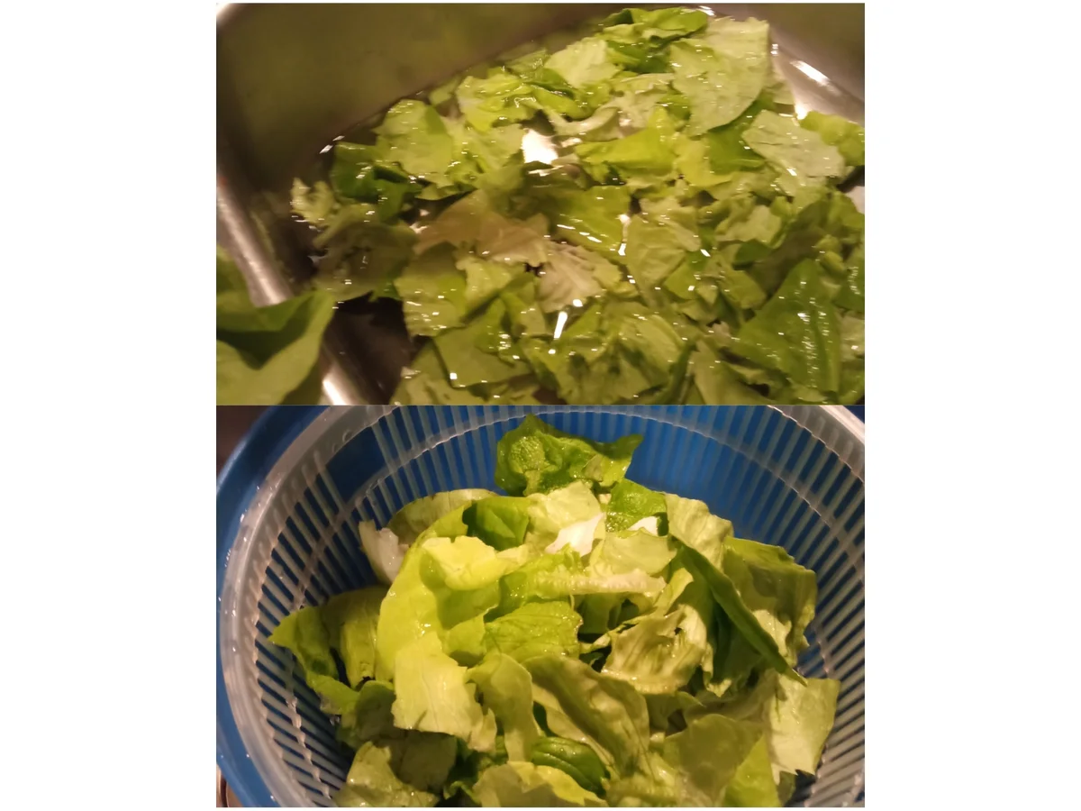 Gefüllte Paprikaschoten- Naturreis- und kleinem Salat. - Rezept - Bild Nr. 15450