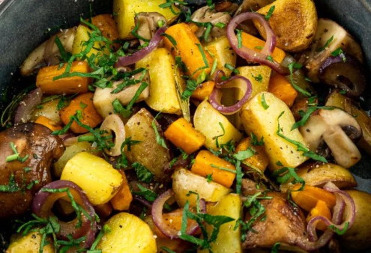 Kartoffel-Pilz-Pfanne - Rezept - Bild Nr. 2