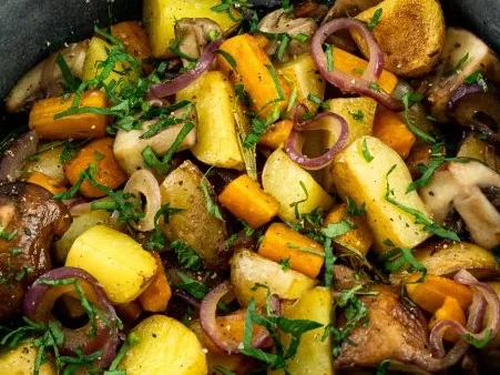 Rezept: Kartoffel-Pilz-Pfanne Bild Nr. 2 Kartoffel-Pilz-Pfanne - Rezept - Bild Nr. 2