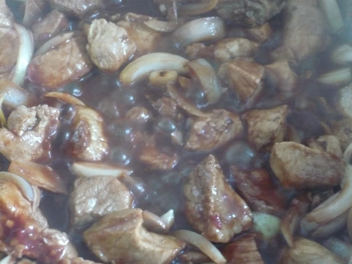 Rezept: Pastinaken - Pflaumen - Gulasch Bild Nr. 5 Pastinaken - Pflaumen - Gulasch - Rezept - Bild Nr. 5