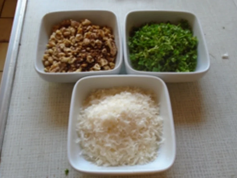 Spaghetti mit Schalotte, Knoblauch und Walnüssen - Rezept - Bild Nr. 13