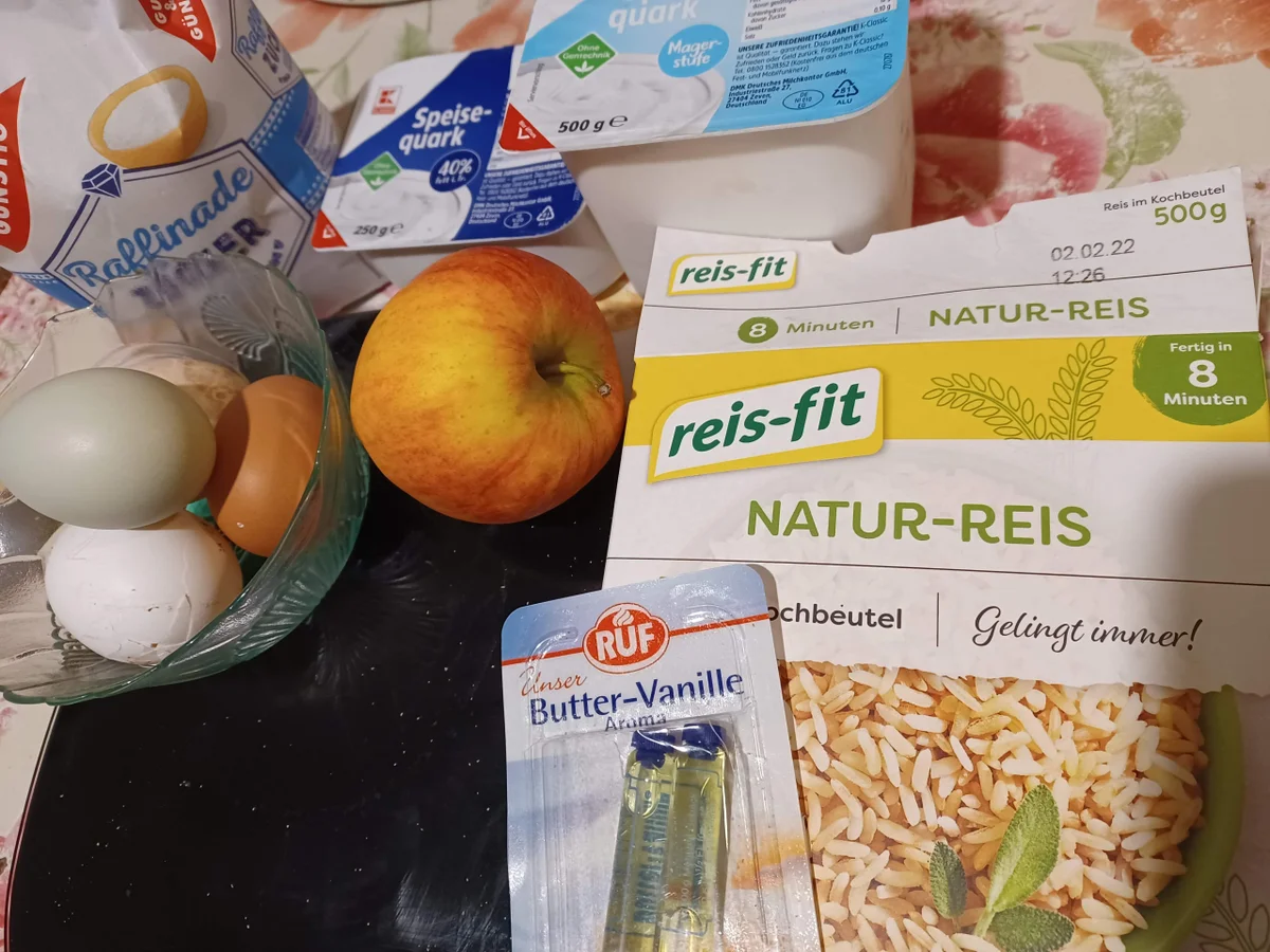 Rezept: Quark - Reis - Torte zur kochbar Challenge Februar 2022 Bild Nr. 15448 Quark - Reis - Torte zur kochbar Challenge Februar 2022 - Rezept - Bild Nr. 15448