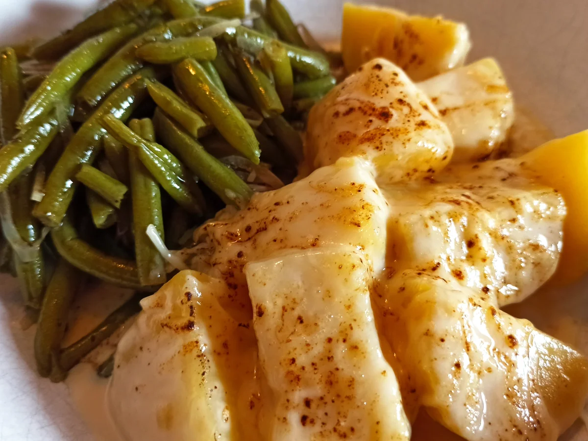 Knoblauch Kartoffeln mit Bohnensalat - Rezept - Bild Nr. 2