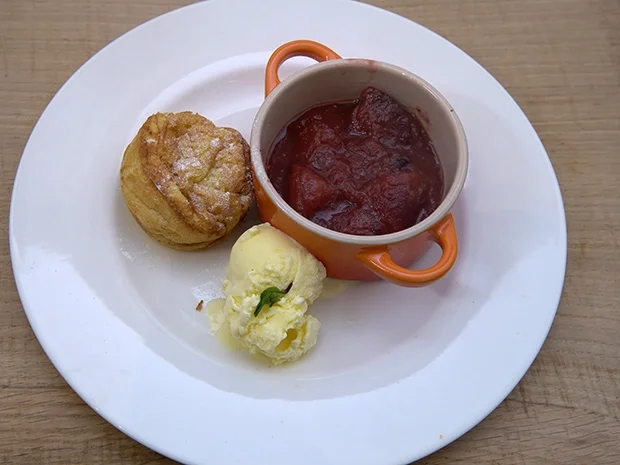 Rezept: Pfitzauf mit Vanilleeis und Pflaumen Bild Nr. 15452 Pfitzauf mit Vanilleeis und Pflaumen - Rezept - Bild Nr. 15452