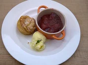 Pfitzauf mit Vanilleeis und Pflaumen - Rezept - Bild Nr. 15452