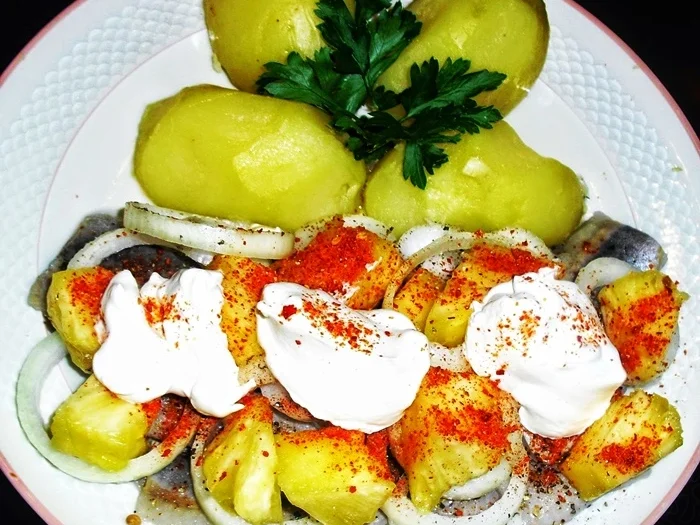 Matjesfilet mit geschärfter Ananas - Rezept - Bild Nr. 15447