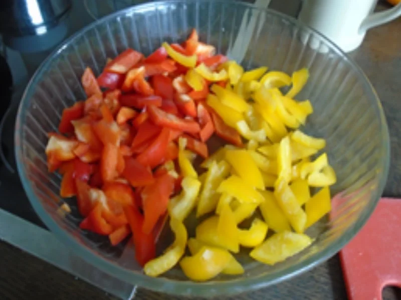 Minutensteak mit Paprika und Basmatireis - Rezept - Bild Nr. 15454