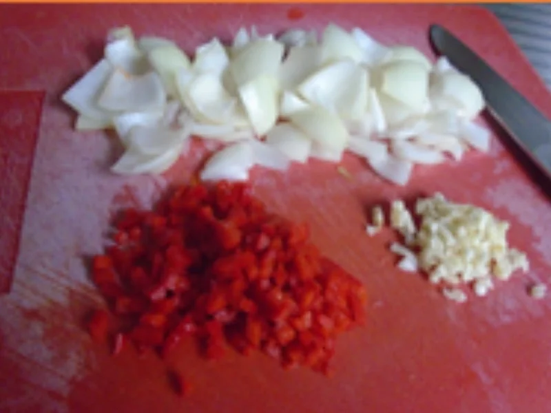 Minutensteak mit Paprika und Basmatireis - Rezept - Bild Nr. 15455