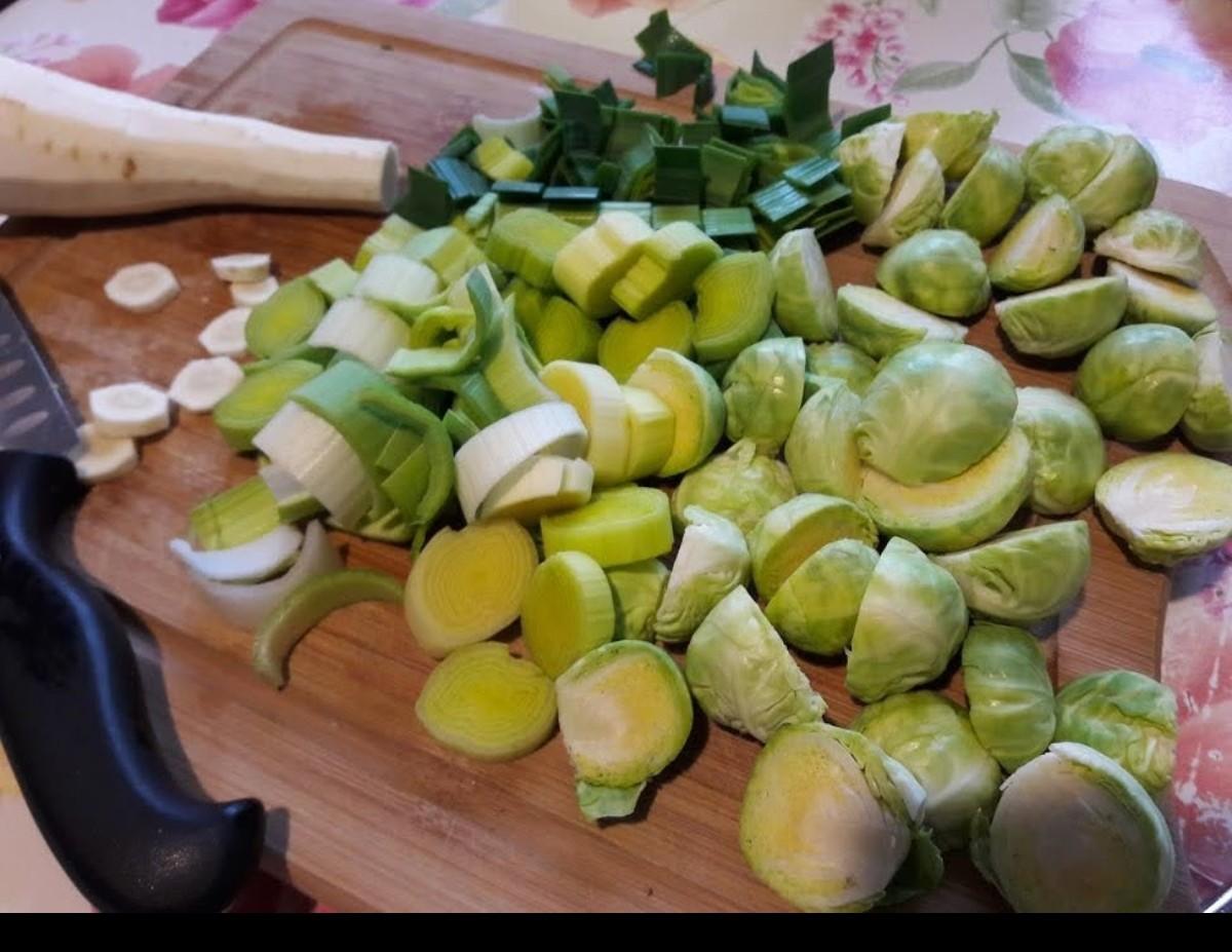 Hähnchen auf Gemüsereis - Rezept - Bild Nr. 15449