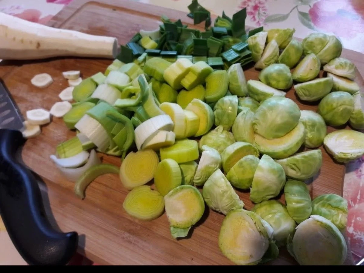 Hähnchen auf Gemüsereis - Rezept - Bild Nr. 15449