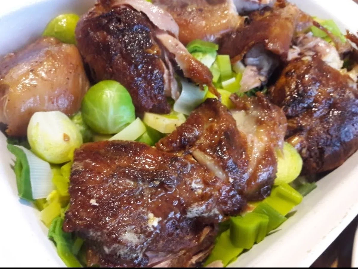 Hähnchen auf Gemüsereis - Rezept - Bild Nr. 15456