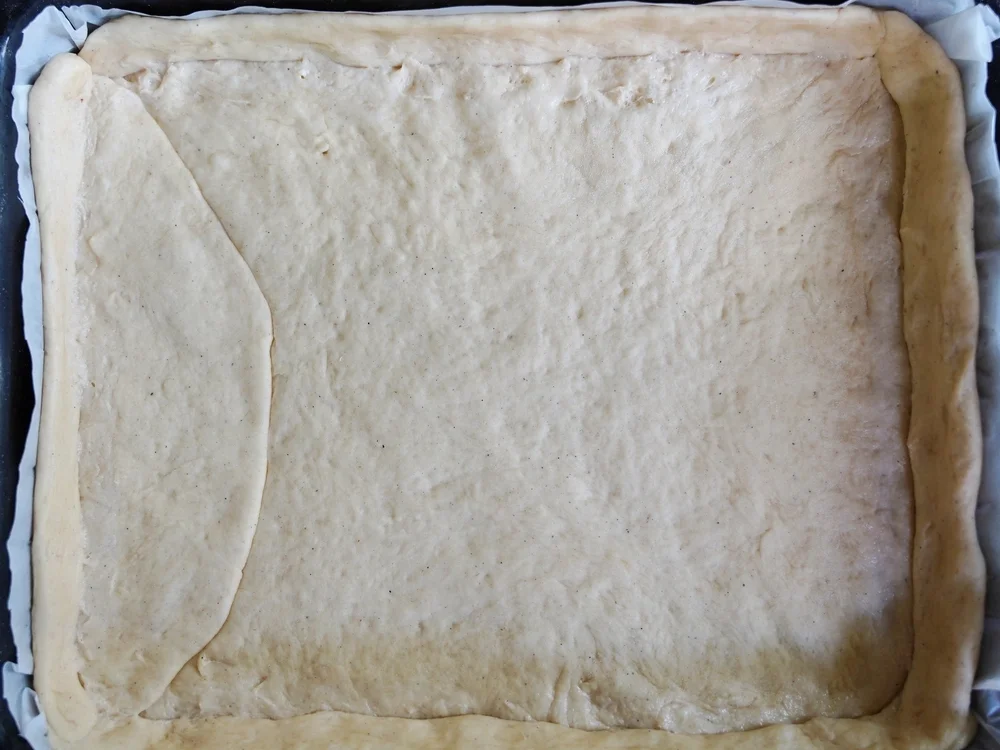 Saftiger Birnen- und Mangokuchen mit Streusel - Rezept - Bild Nr. 4