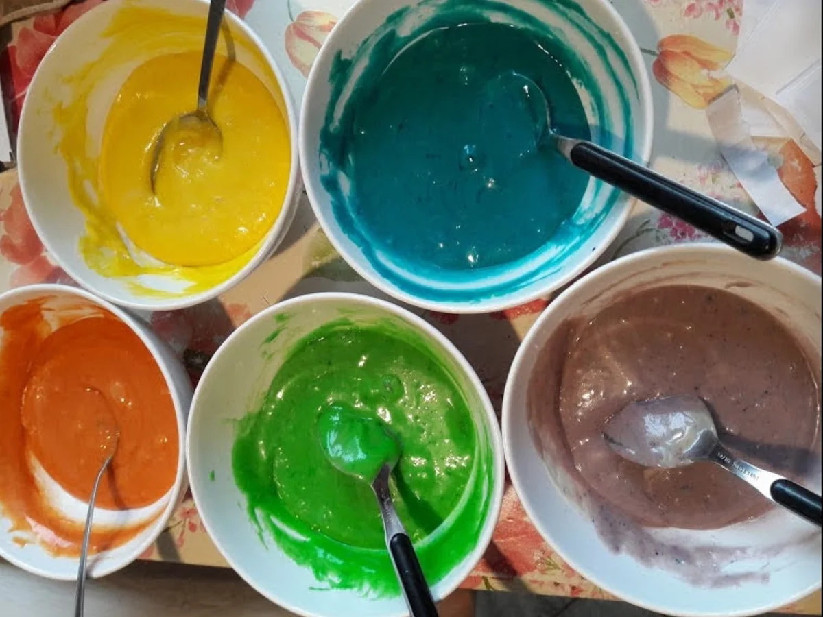 Einhorntorte mit Regenbogen - Rezept - Bild Nr. 15451