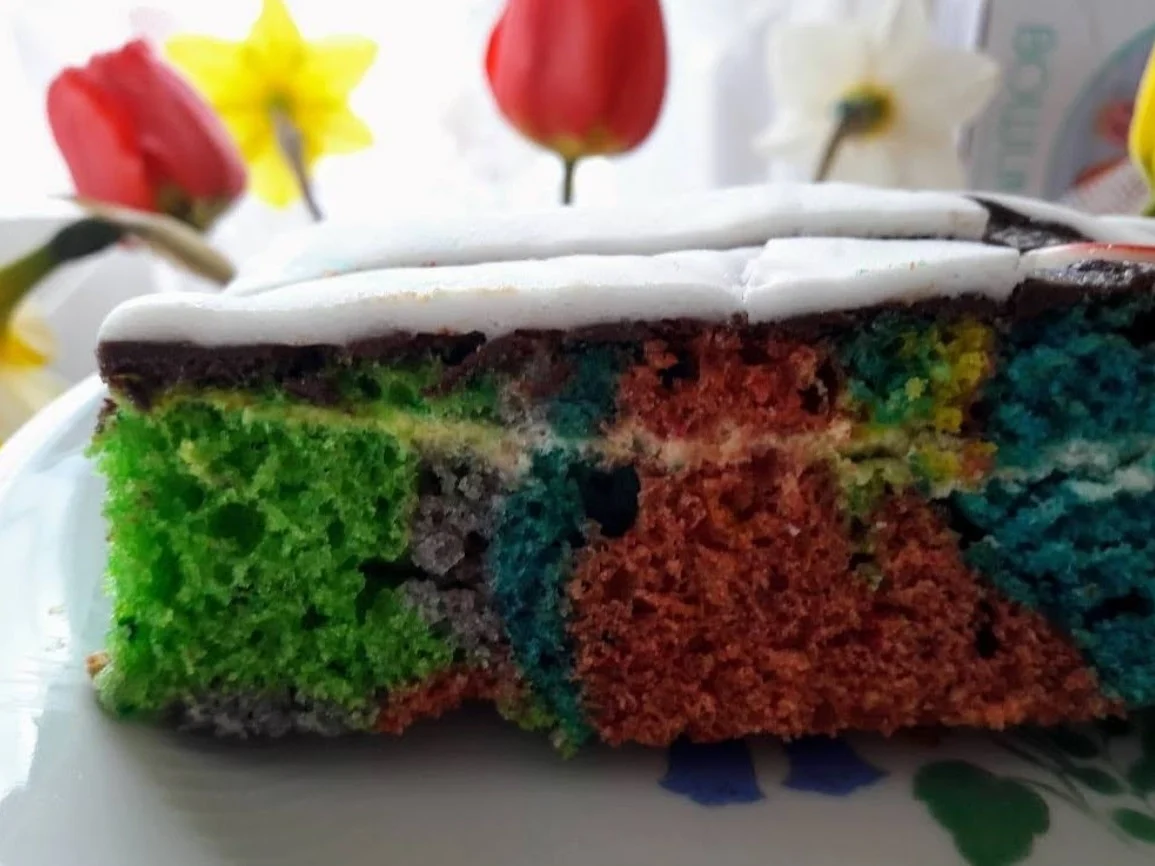 Einhorntorte mit Regenbogen - Rezept - Bild Nr. 15463