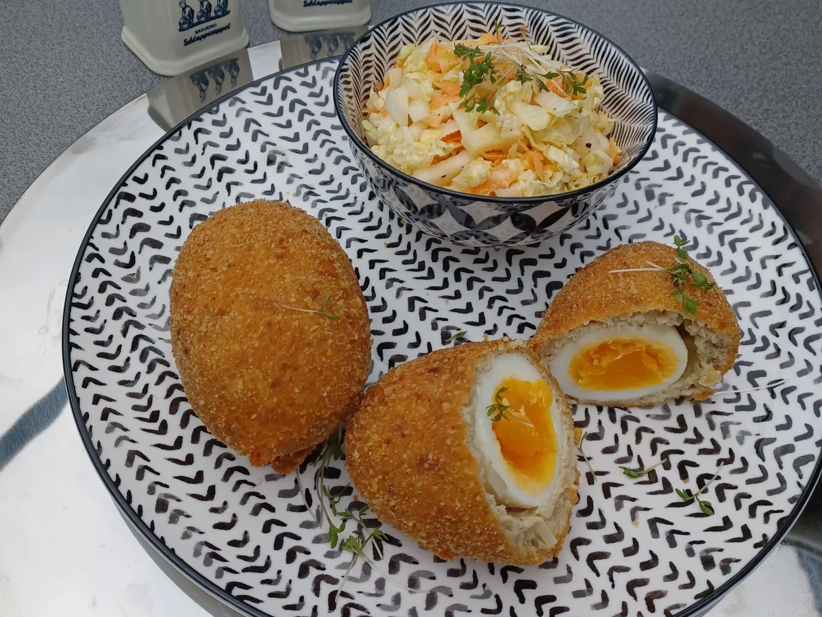 Schottische Eier kulinarische Weltreise 02.2022 - Rezept - Bild Nr. 2