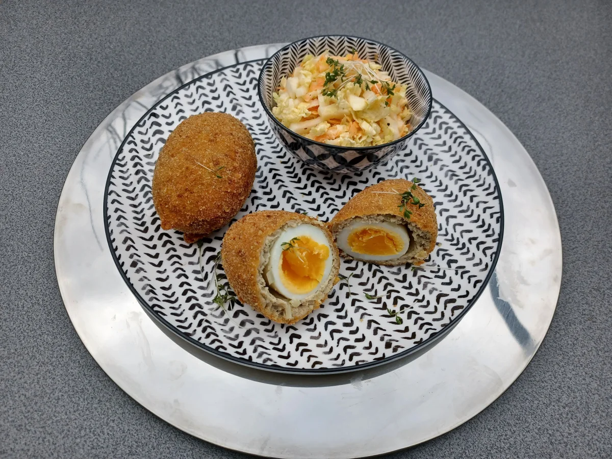 Schottische Eier kulinarische Weltreise 02.2022 - Rezept - Bild Nr. 15461