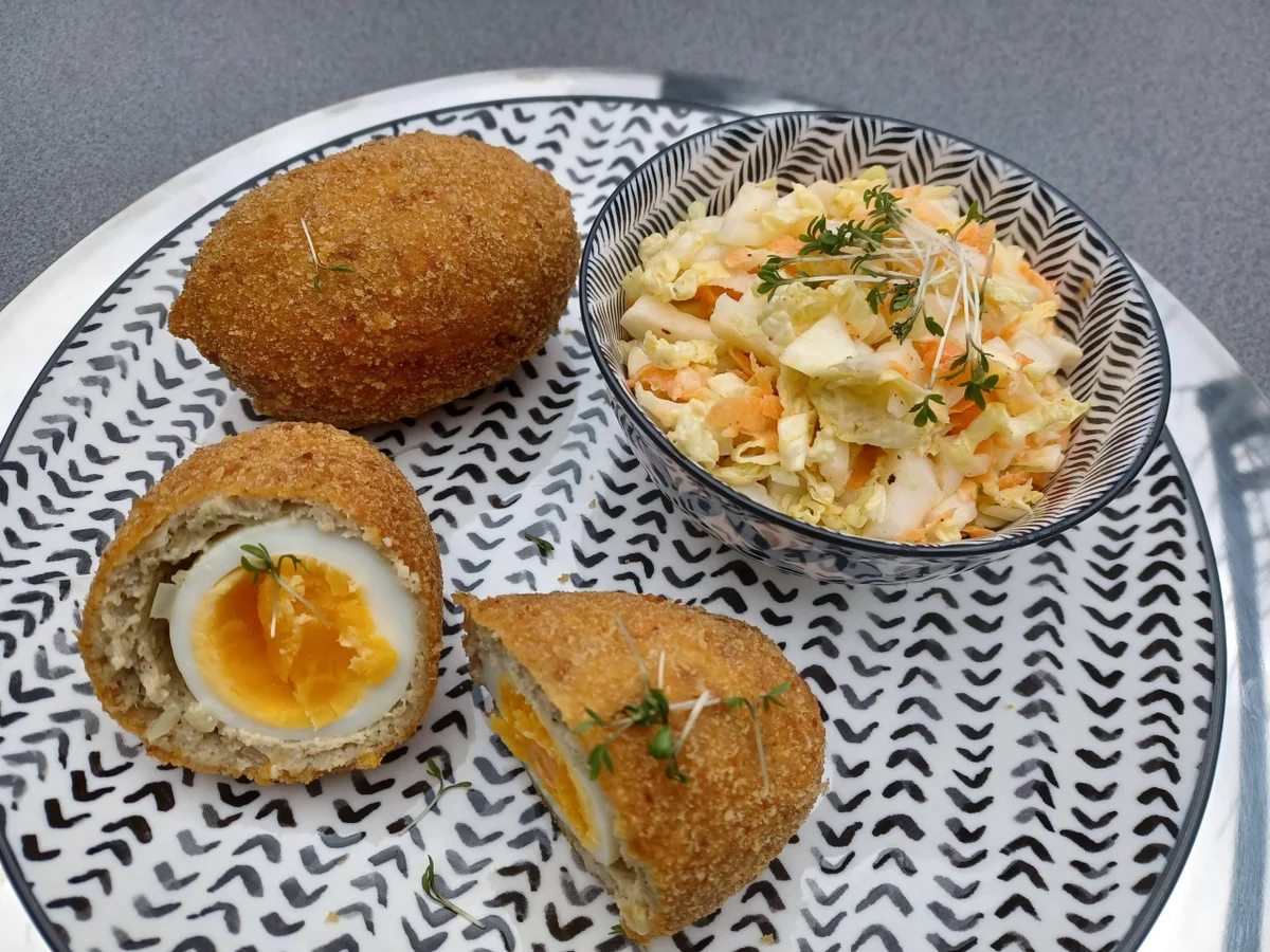 Schottische Eier kulinarische Weltreise 02.2022 - Rezept - Bild Nr. 15462