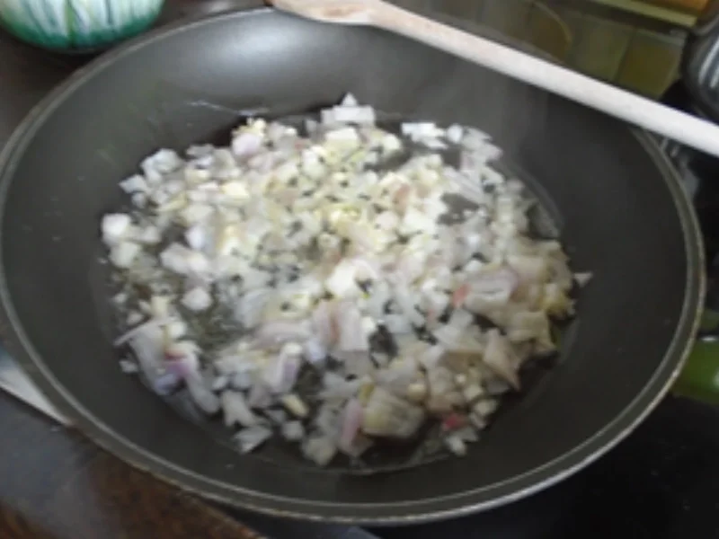 Spätzle-Champignon-Rahm-Pfanne - Rezept - Bild Nr. 7