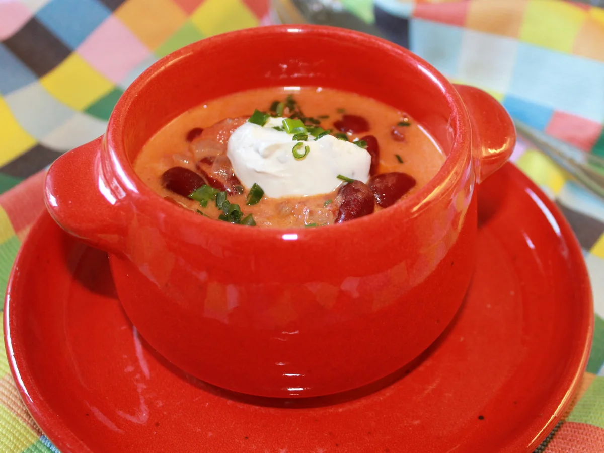 Rezept: Deftige Bohnensuppe Bild Nr. 15449 Deftige Bohnensuppe - Rezept - Bild Nr. 15449